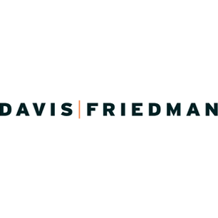 Davis Friedman logo Art Direction by: Bart Crosby, Crosby Associates